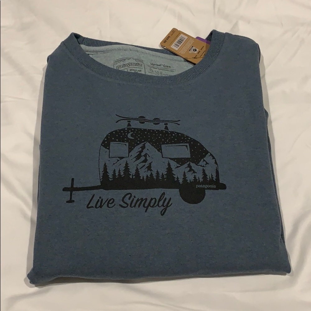 Brand new Patagonia crew sweatshirt